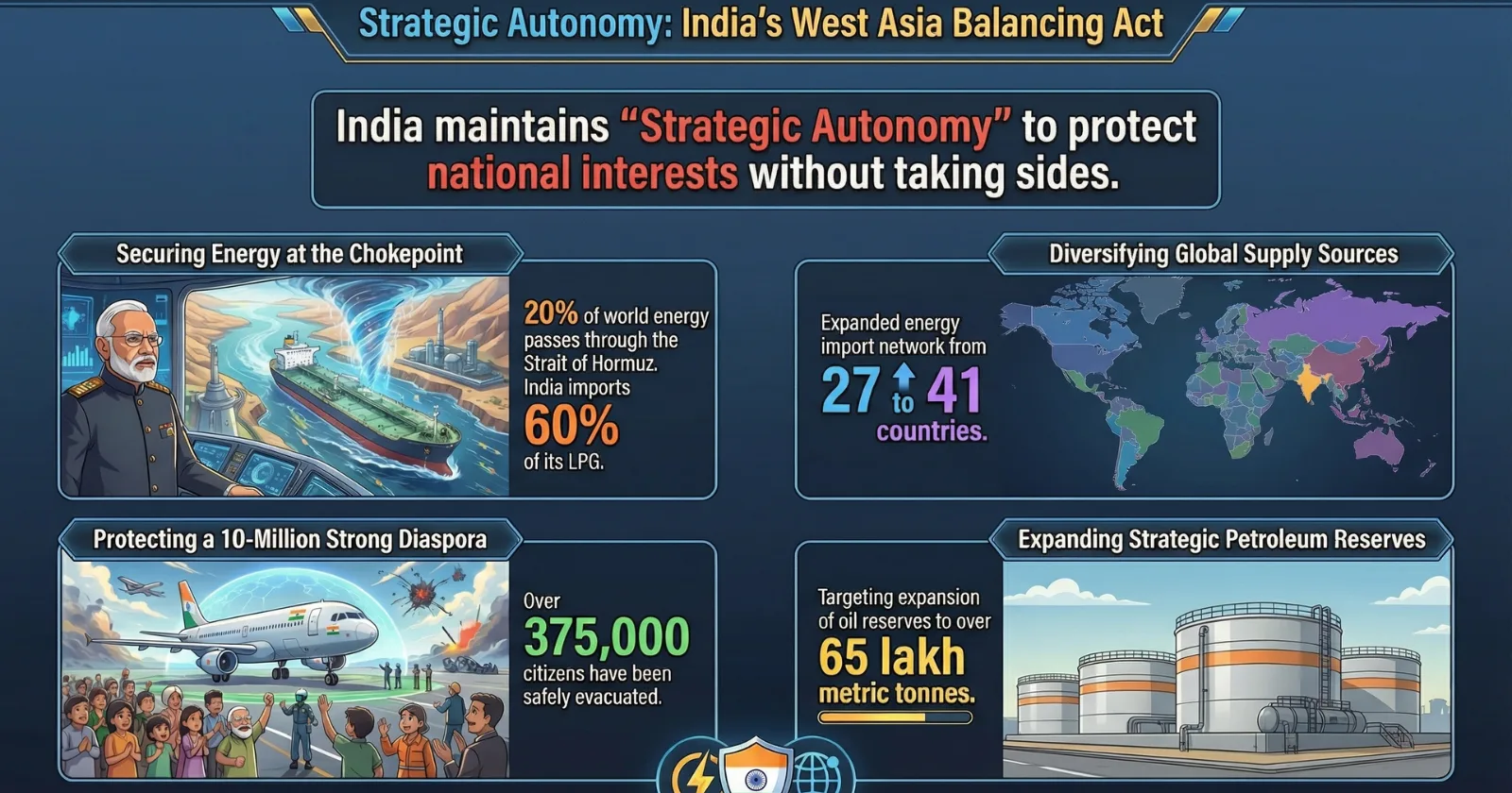 UPSC GK Questions with Answers: India's Energy Crisis 2026