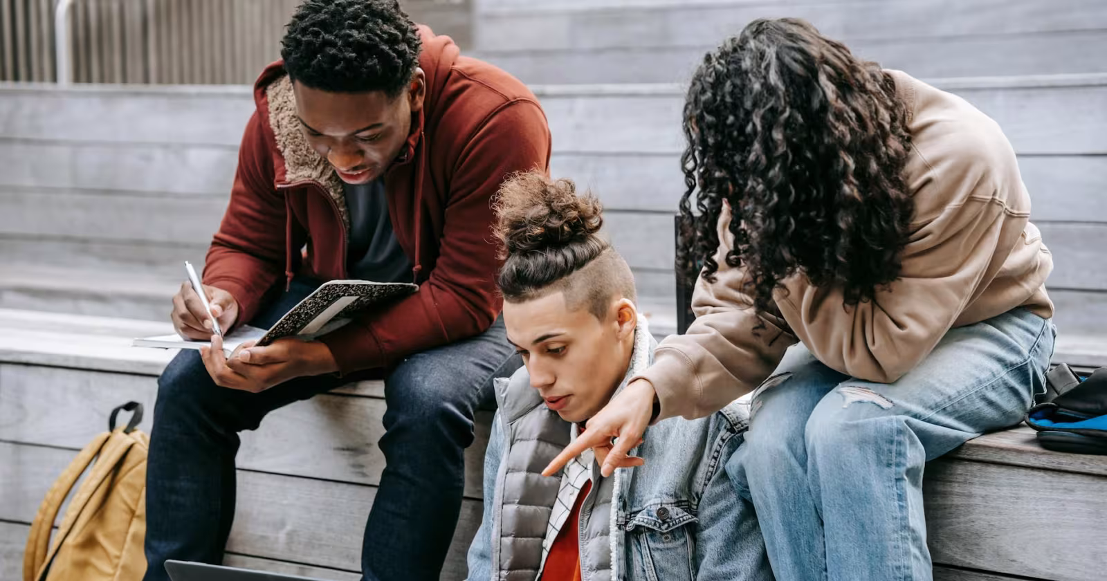 Indian student fixing university portal login
