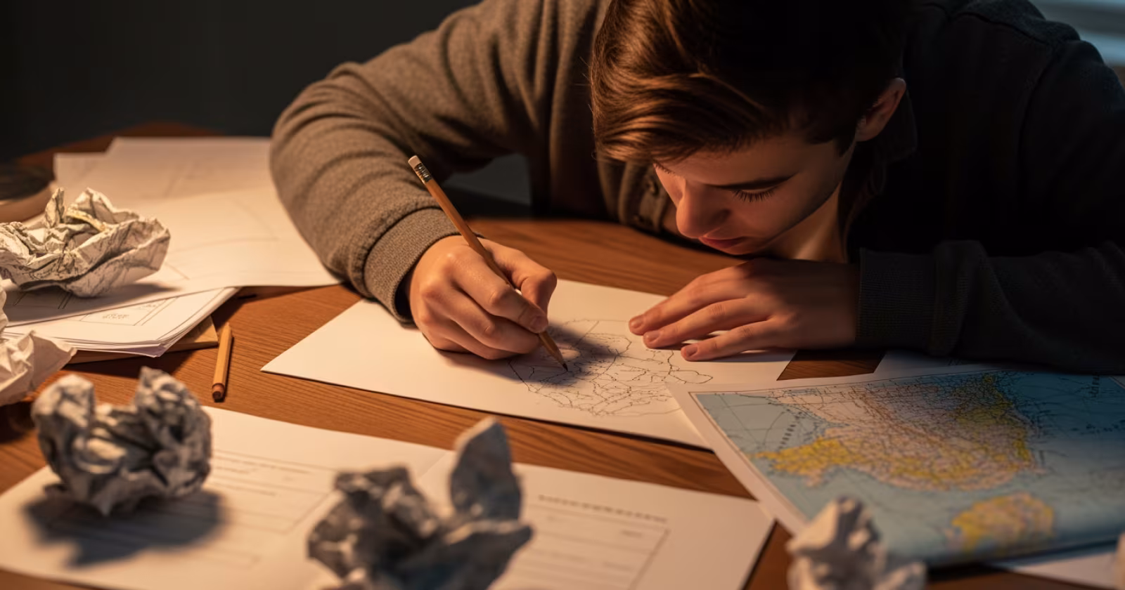 Why Studying Geography Without Outline Maps Is the Biggest UPSC Preparation Mistake