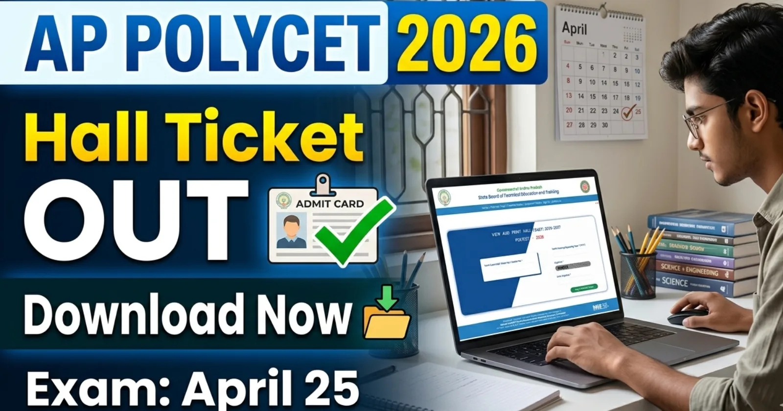 AP POLYCET Hall Ticket 2026