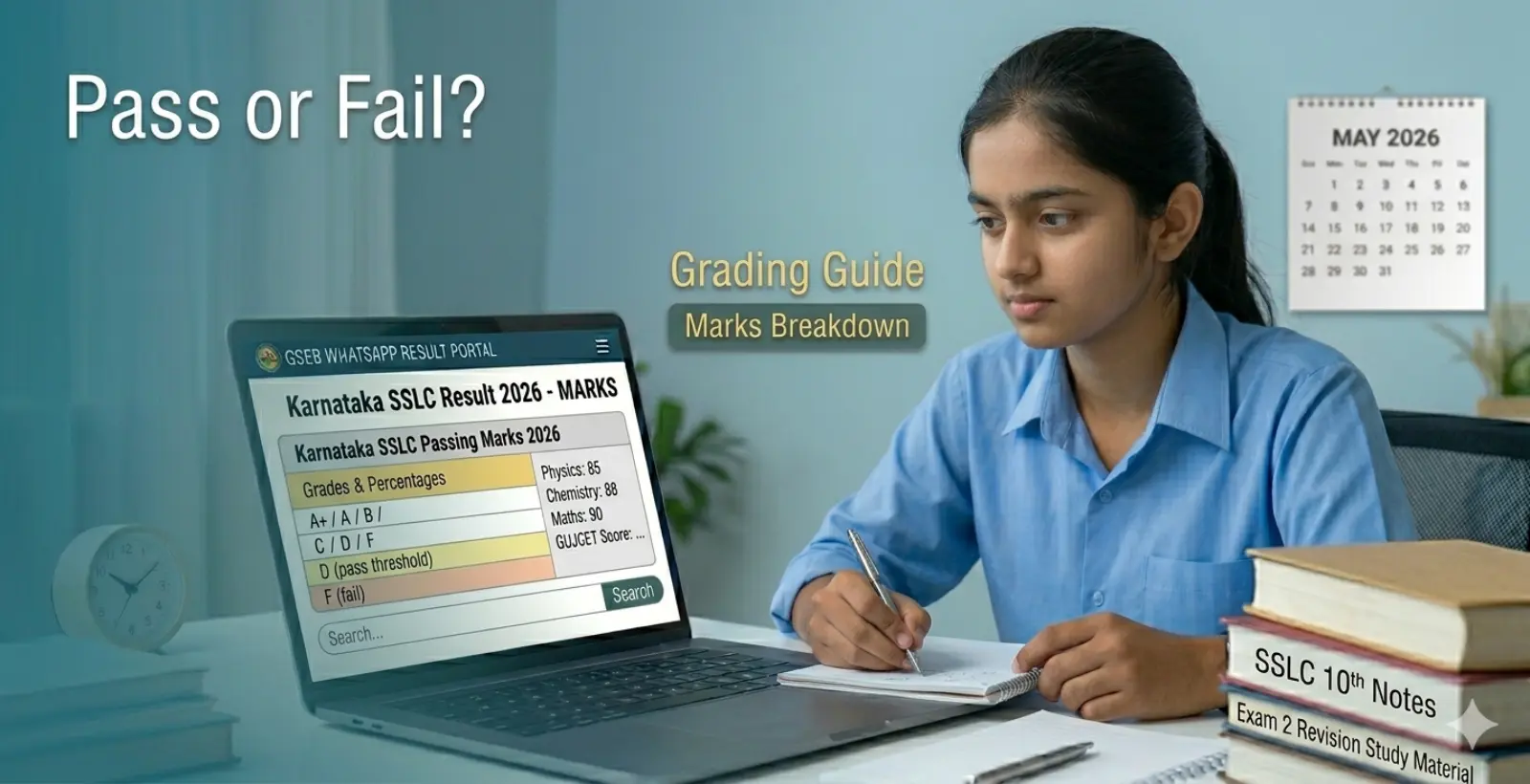 Karnataka SSLC Passing Marks 2026