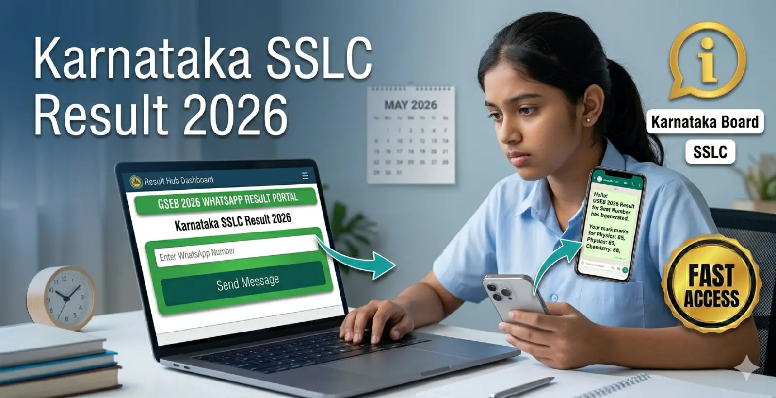 Karnataka SSLC result 2026