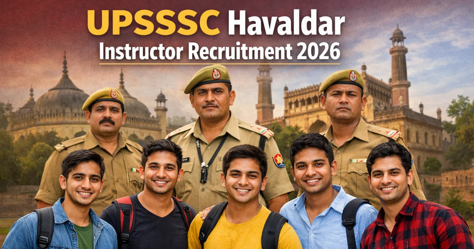 UPSSSC Havaldar Instructor Recruitment 2026