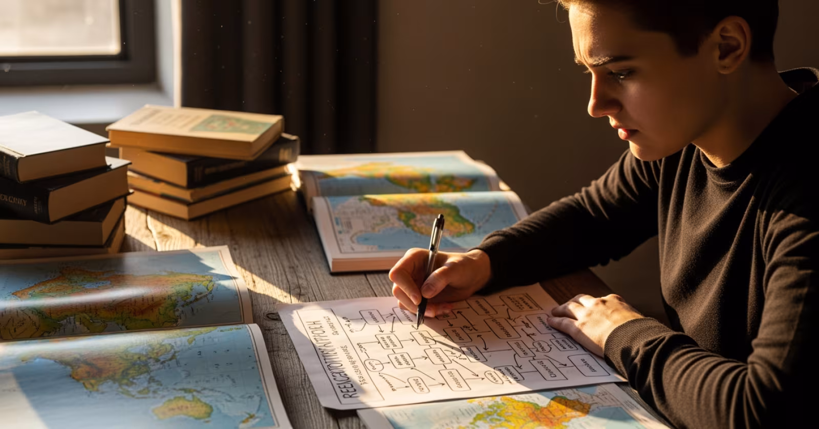 The Complete 30-Day Geography Revision Plan for UPSC Prelims Using NCERTs and Atlas