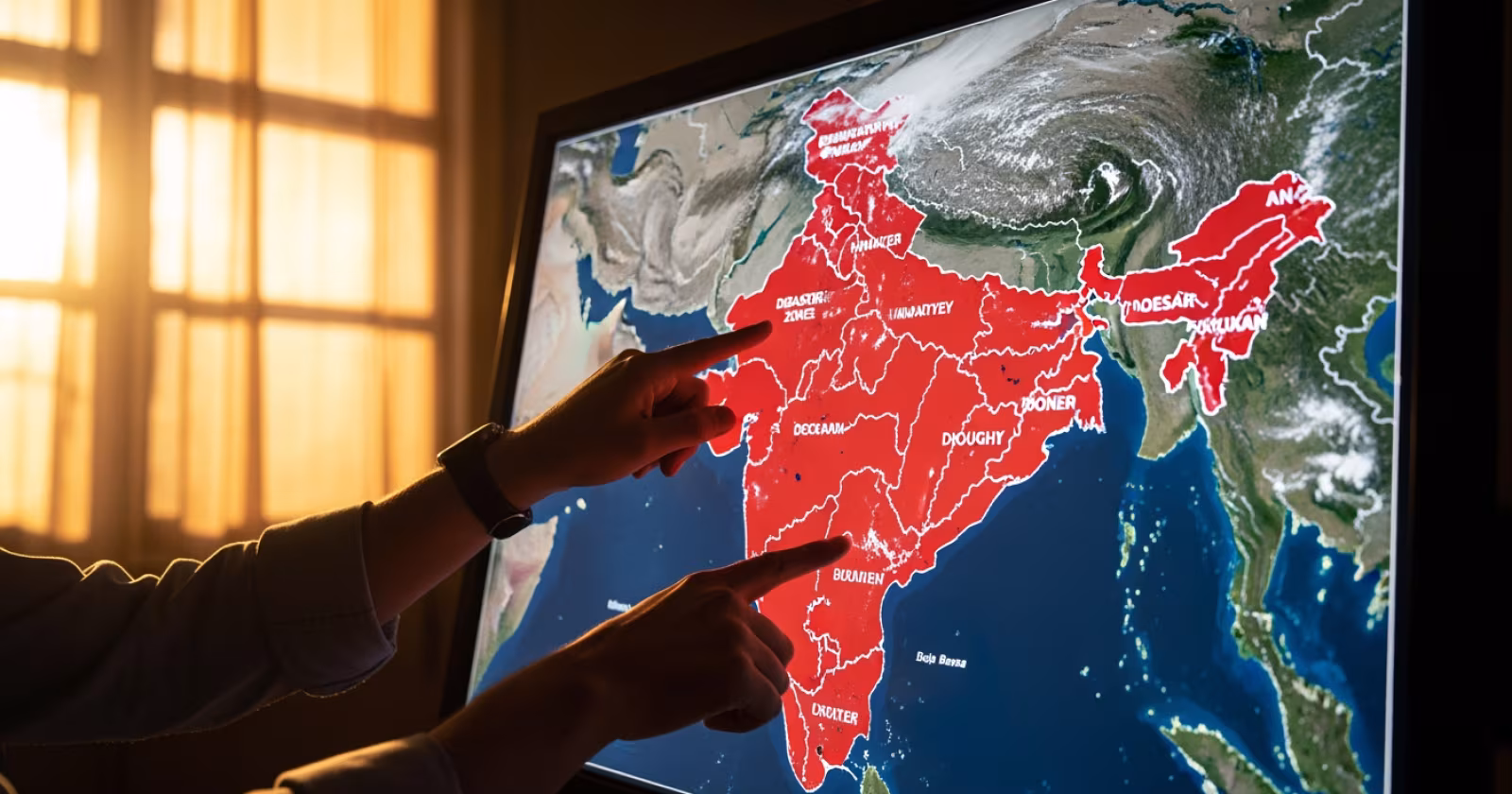 The Disaster Geography of India That Connects GS-I Physical to GS-III Disaster Management