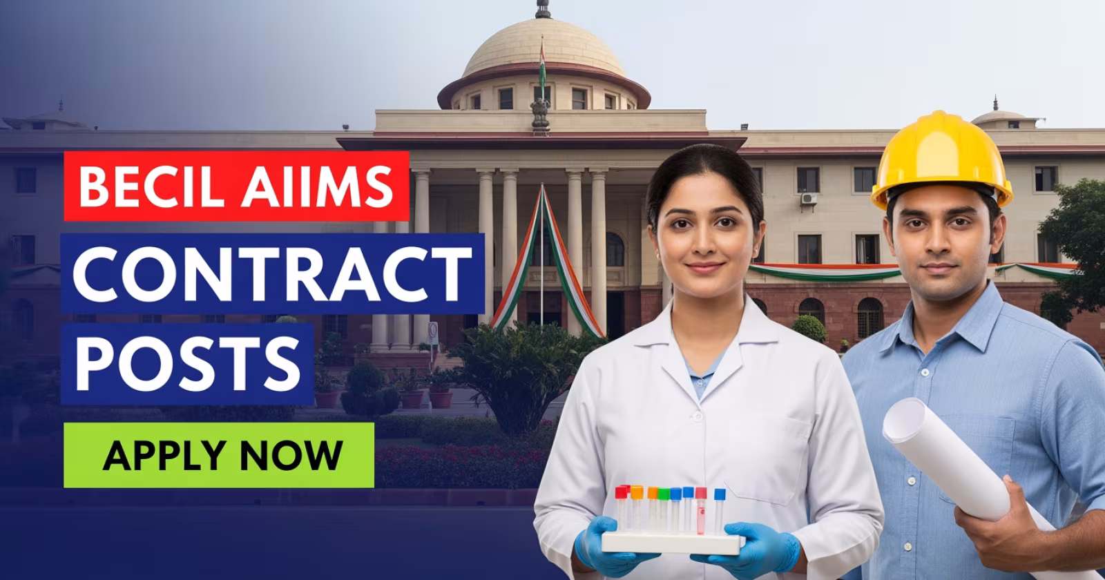 BECIL AIIMS Bilaspur Recruitment 2026 Opens for Lab Technician, JE and Other Contract Posts
