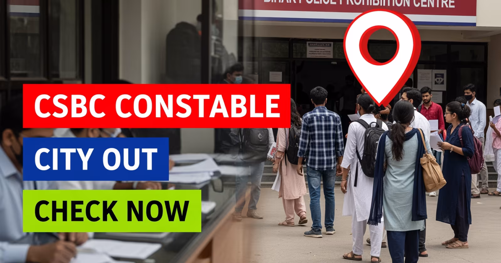 Bihar Police Prohibition Constable Exam City Details 2026 Released, How to Check CSBC Allotment