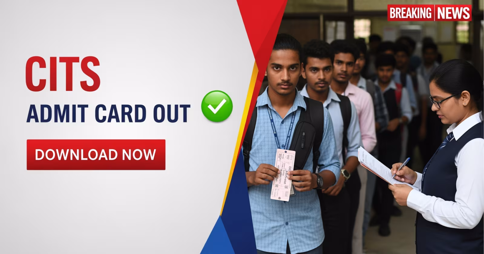 CITS Entrance Exam Admit Card 2026 Released: Download Hall Ticket and Check Exam Details