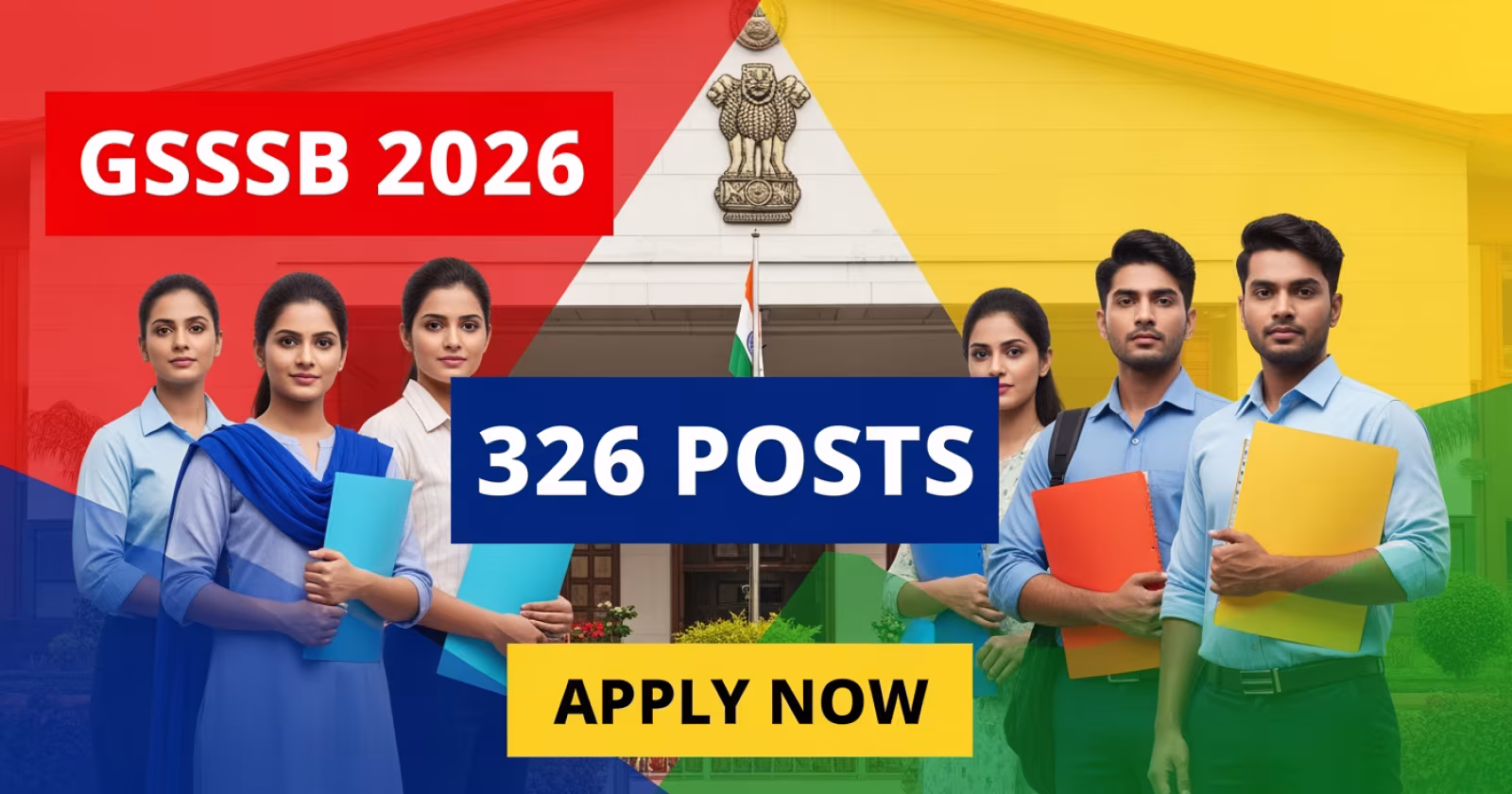 GSSSB Recruitment 2026: Apply Online for 326 Junior Pharmacist and Industry Inspector Posts