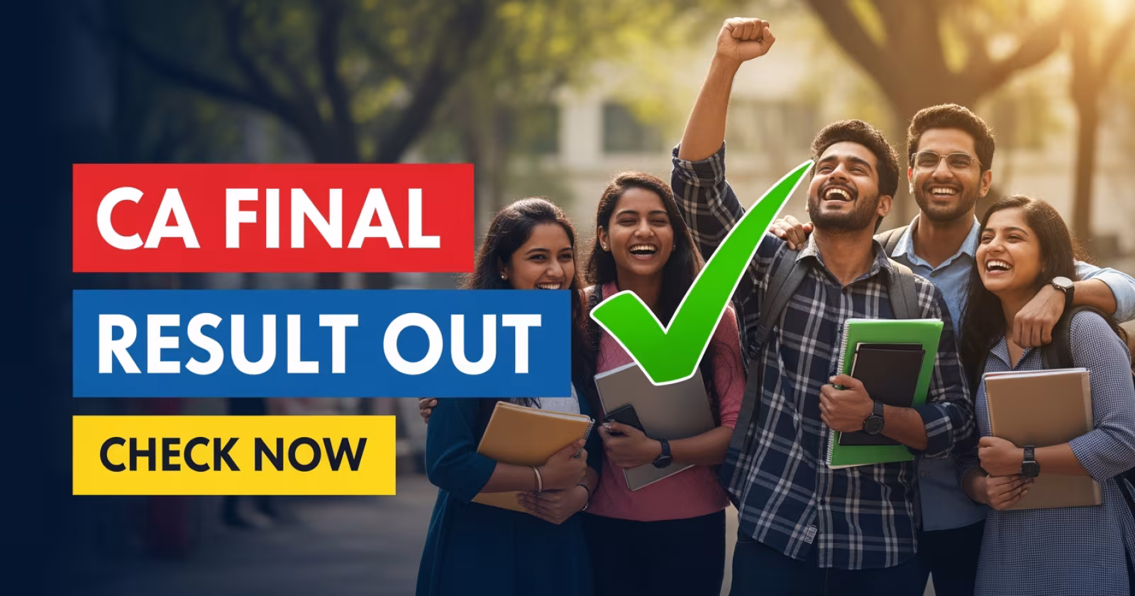 ICAI CA May Final Result 2026 Declared: Check Scores, Toppers, Pass Percentage and Verification