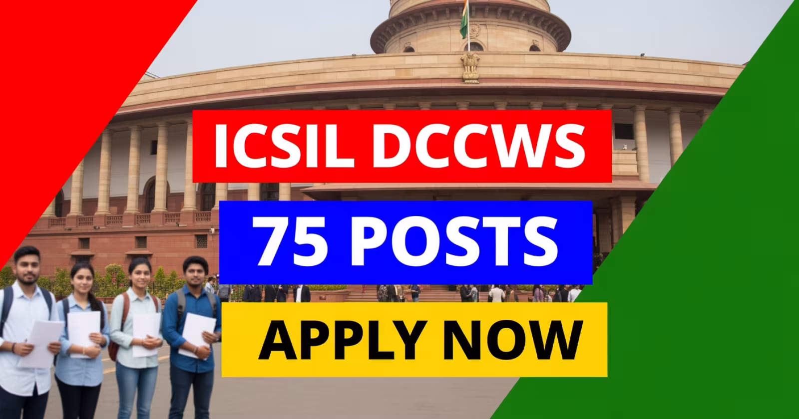 ICSIL DCCWS Helper/MTS Recruitment 2026 Opens for 75 Posts, Apply Online at icsil.in
