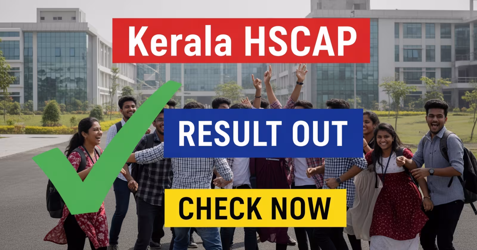 Kerala HSCAP First Allotment Result 2026 Out, Plus One Seat Allocation Link Active