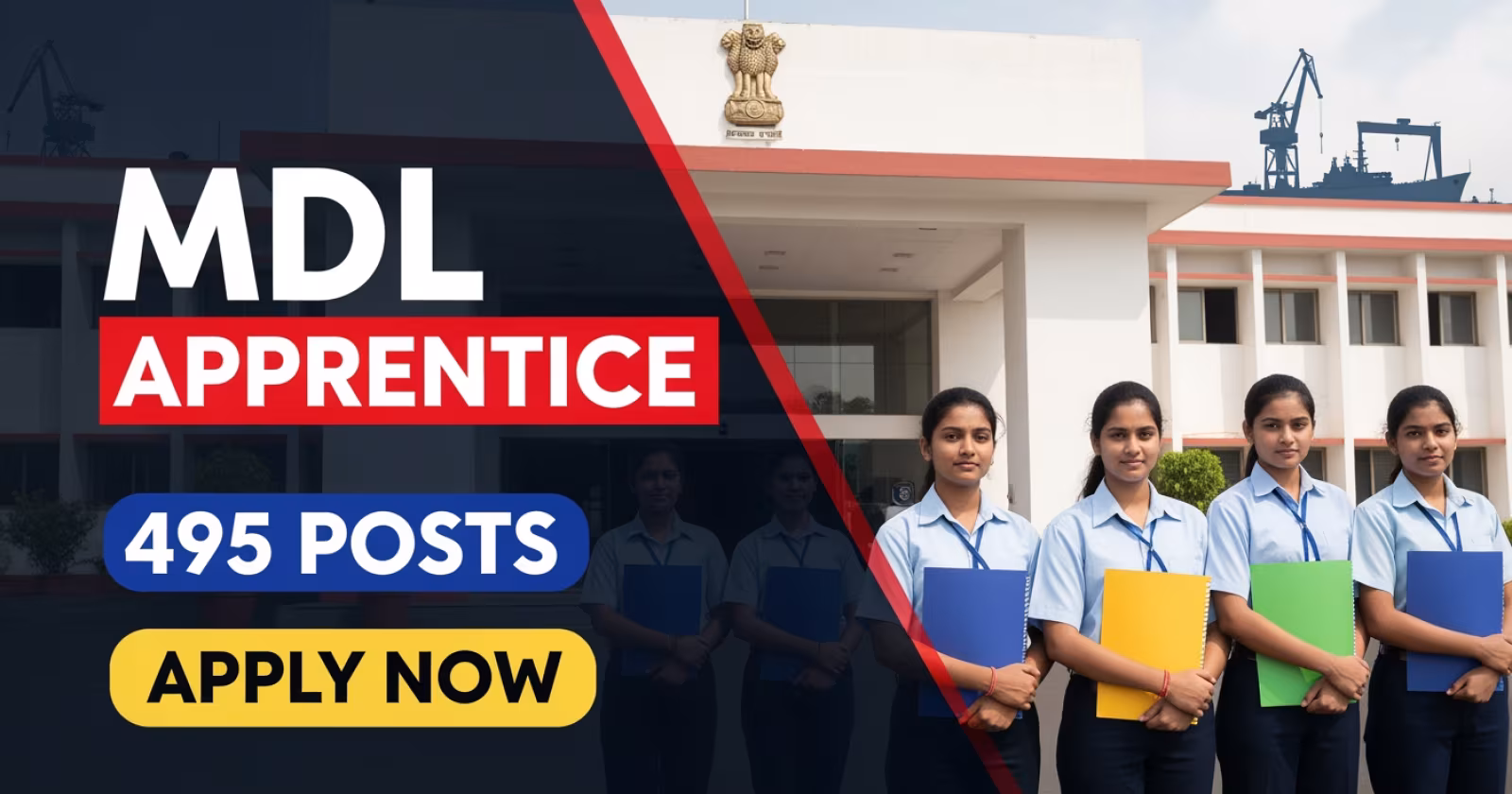 MDL Apprentice Recruitment 2026: Apply Online for 495 Mazagon Dock Vacancies, Check Eligibility and Dates