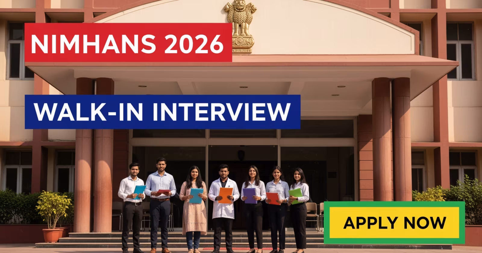NIMHANS Recruitment 2026: Walk-In Interview Announced for Project Scientist and Technical Support Posts