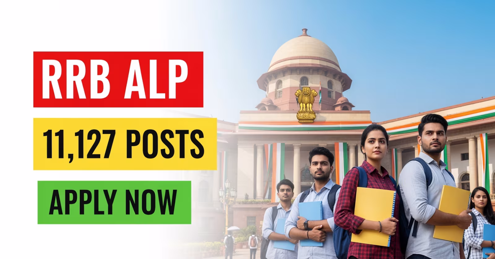 RRB ALP Recruitment 2026: Apply Online for 11,127 Posts, Eligibility, Fees and Key Dates