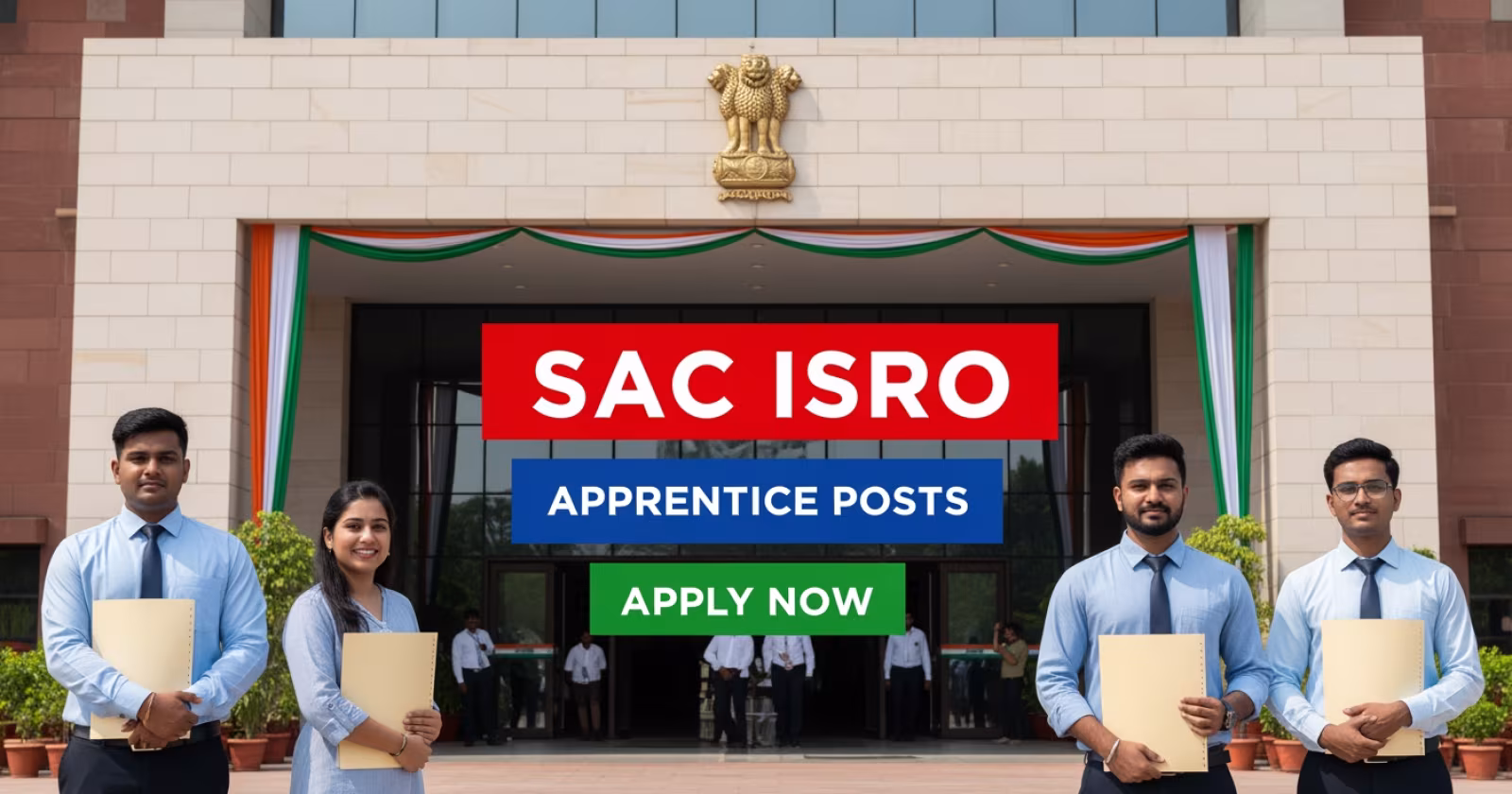 SAC-ISRO Apprentice Recruitment 2026: Offline Applications Open for Graduate, Technician and Trade Posts