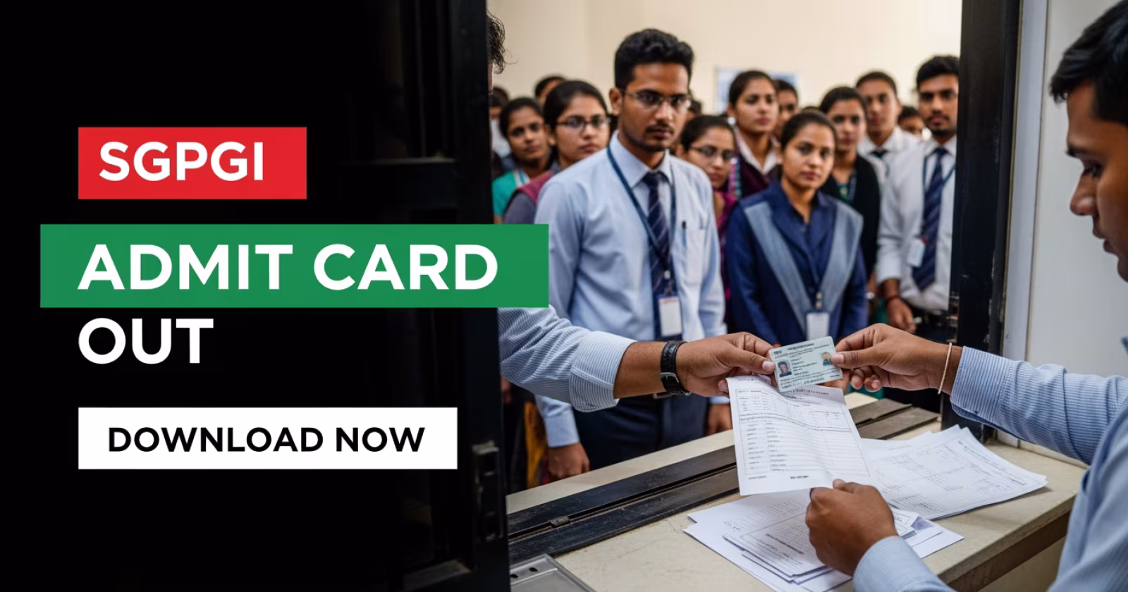 SGPGI Nursing Officer Admit Card 2026 Released at sgpgims.org.in, Hall Ticket Download Link