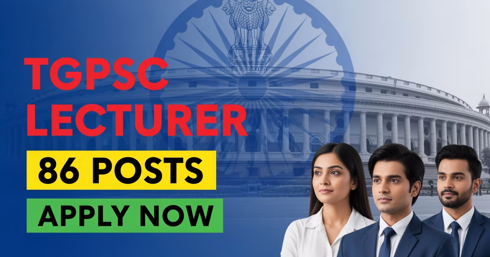TGPSC Lecturer Recruitment 2026 Notification Out for 86 Posts, Vacancy Details at tgpsc.gov.in