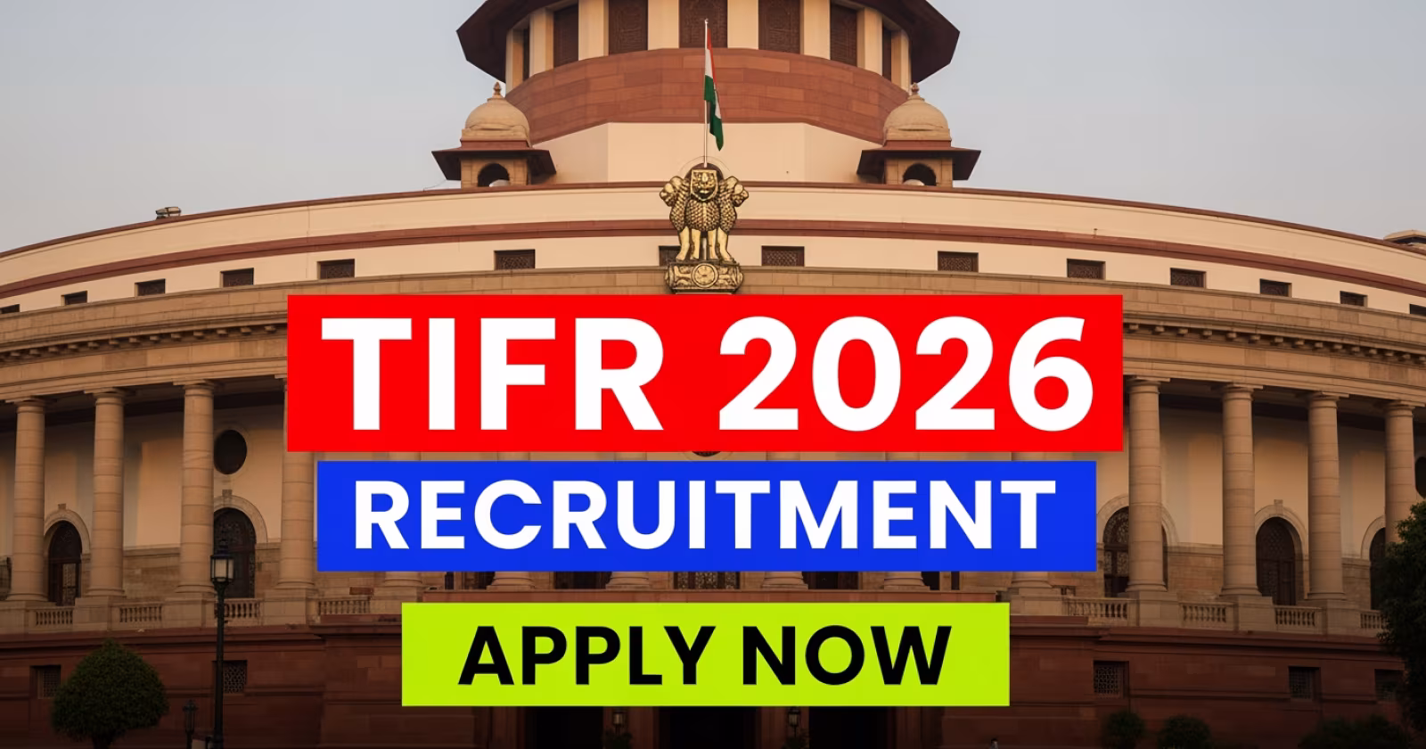 TIFR Recruitment 2026 Notification Out: Apply Online for Tradesman, Clerk and Work Assistant Posts