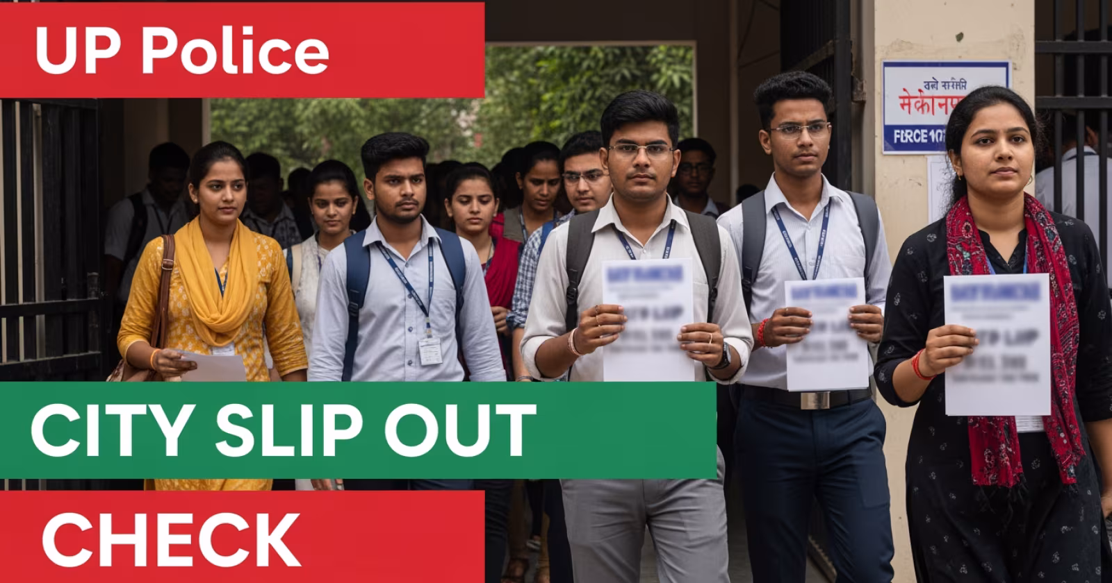 UP Police Constable Exam City Details 2026 Released, Check City Slip and Key Dates